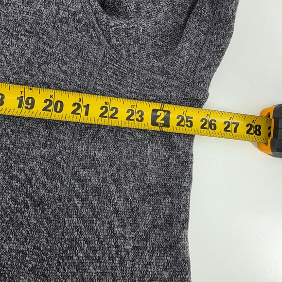 Woolrich Men's 2XL Gray Heathered Fleece 1/4 Zip Pullover Pocket Sweatshirt - Picture 8 of 8